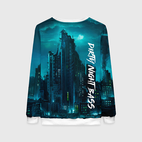 Женский свитшот Dnb night / 3D-Белый – фото 2