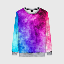 Женский свитшот Colorful smoke