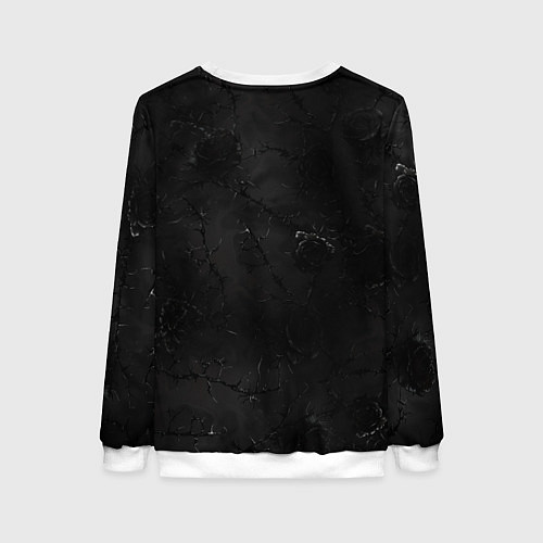 Женский свитшот Гидо - Ведьма и чудовище / 3D-Белый – фото 2