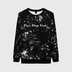 Свитшот женский Three Days Grace black ice, цвет: 3D-черный