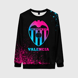 Женский свитшот Valencia - neon gradient