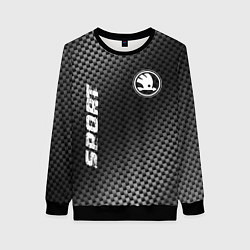 Женский свитшот Skoda sport carbon