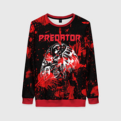 Женский свитшот Predator blood