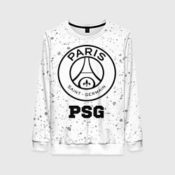 Свитшот женский PSG sport на светлом фоне, цвет: 3D-белый