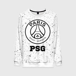 Женский свитшот PSG sport на светлом фоне