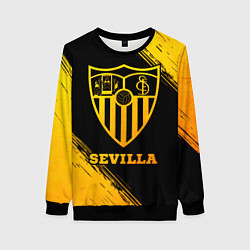 Женский свитшот Sevilla - gold gradient