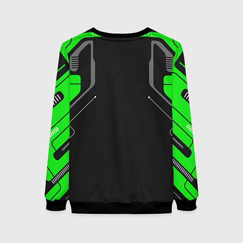 Женский свитшот Games soldier / 3D-Черный – фото 2