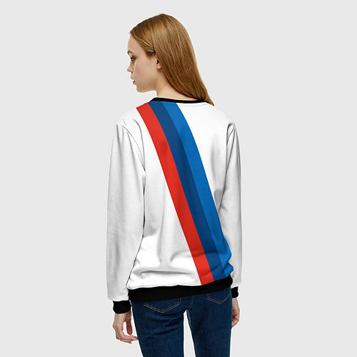 Женский свитшот Немецкий кроссовер BMW X6 M / 3D-Черный – фото 4