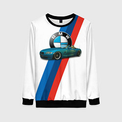 Свитшот женский Немецкий родстер BMW, цвет: 3D-черный