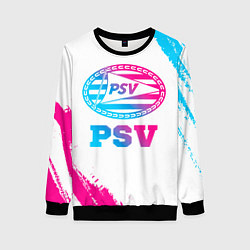 Свитшот женский PSV neon gradient style, цвет: 3D-черный