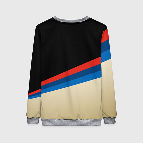 Женский свитшот Винтажный автомобиль BMW 340 / 3D-Меланж – фото 2