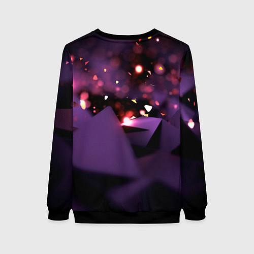 Женский свитшот Stellar Blade Eve purple / 3D-Черный – фото 2