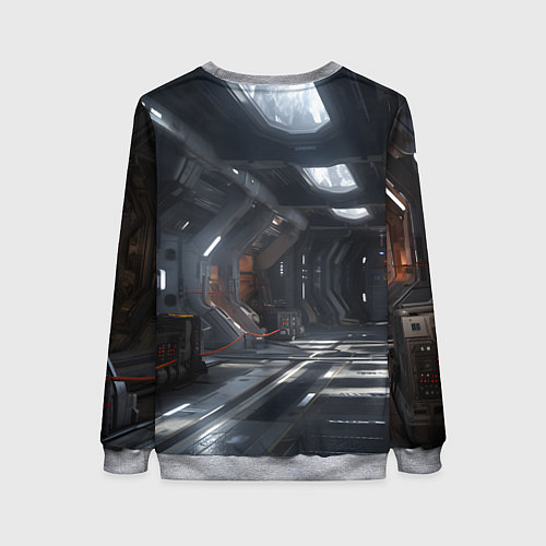 Женский свитшот Mass Effect ТалиЗора / 3D-Меланж – фото 2