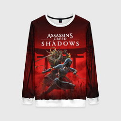 Женский свитшот Персонажи Assassins creed shadows