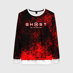 Женский свитшот Призрак Тсусимы кровь самурая