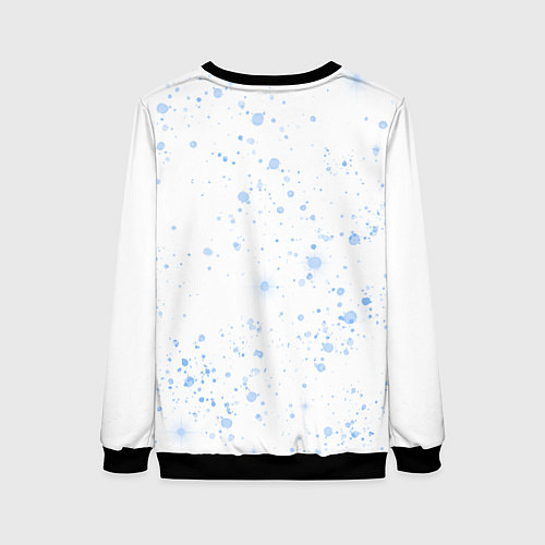 Женский свитшот Инопланетянин среди звезд - An alien among the sta / 3D-Черный – фото 2