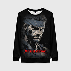 Женский свитшот Metal gear Venom Snake