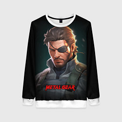 Женский свитшот Веном Снейк из игры Metal gear