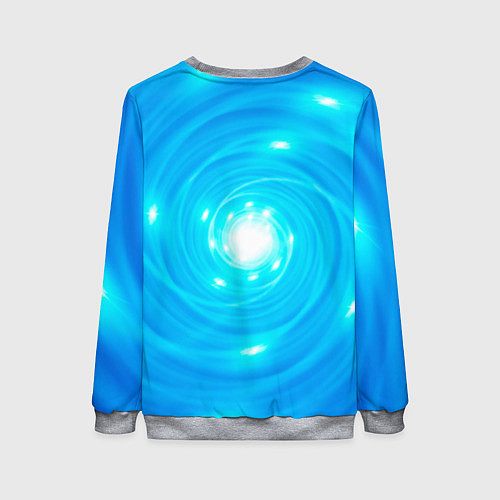 Женский свитшот Сова в одежде на стиле / 3D-Меланж – фото 2