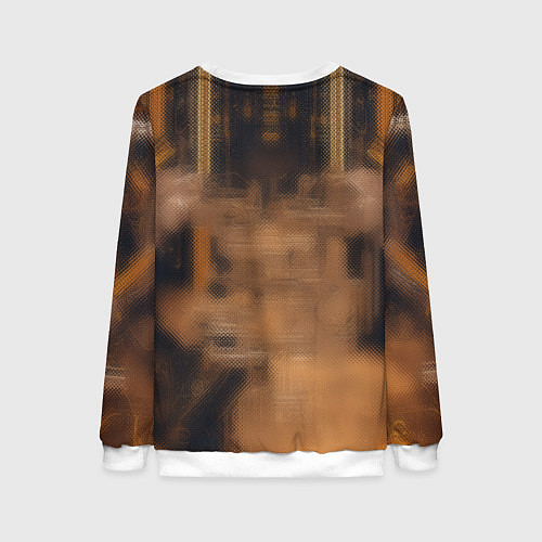 Женский свитшот Золотая техноведьма / 3D-Белый – фото 2