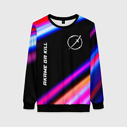 Женский свитшот Akame ga Kill speed anime lights