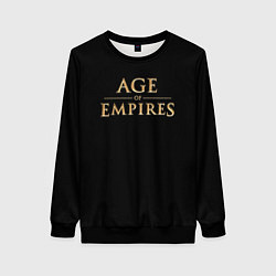 Женский свитшот Age of Empires logo