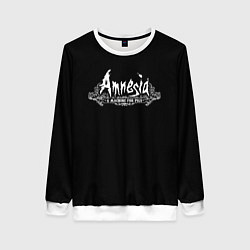 Женский свитшот Амнезия хоррор