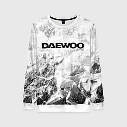 Свитшот женский Daewoo white graphite, цвет: 3D-белый