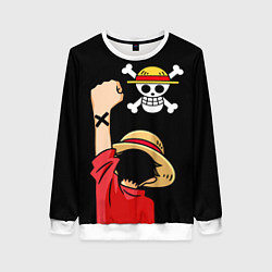 Женский свитшот One piece - Monkey D Luffy