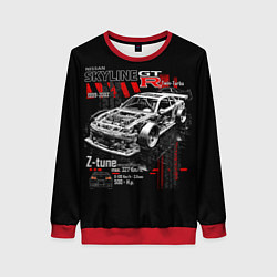 Свитшот женский Skyline korch r34, цвет: 3D-красный