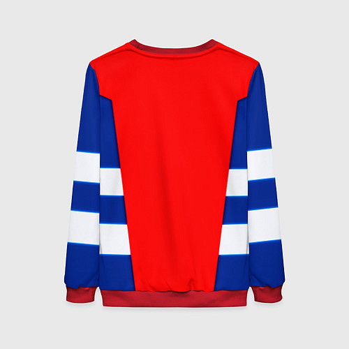 Женский свитшот Россия герб спорт / 3D-Красный – фото 2