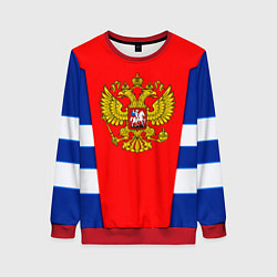 Женский свитшот Россия герб спорт