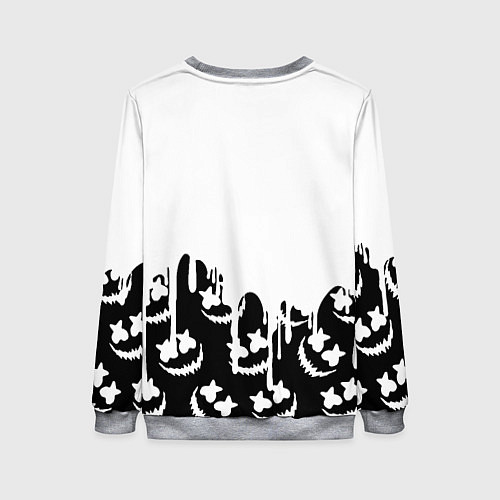 Женский свитшот Marshmello x Nasa / 3D-Меланж – фото 2