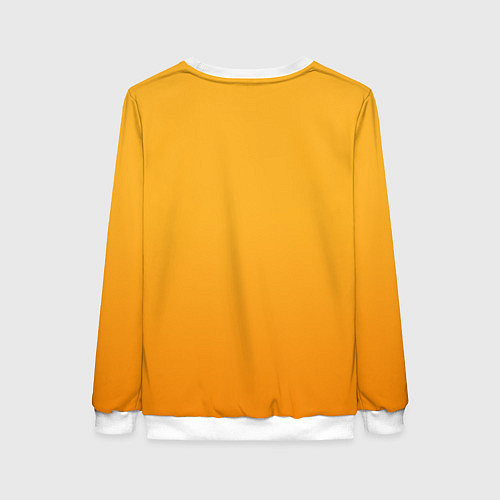 Женский свитшот Удивленный кот / 3D-Белый – фото 2