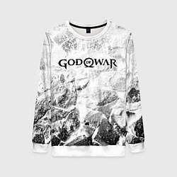 Свитшот женский God of War white graphite, цвет: 3D-белый