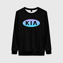 Женский свитшот KIA logo neon