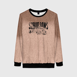 Женский свитшот Suburbans supreme: beige