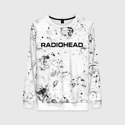 Женский свитшот Radiohead dirty ice