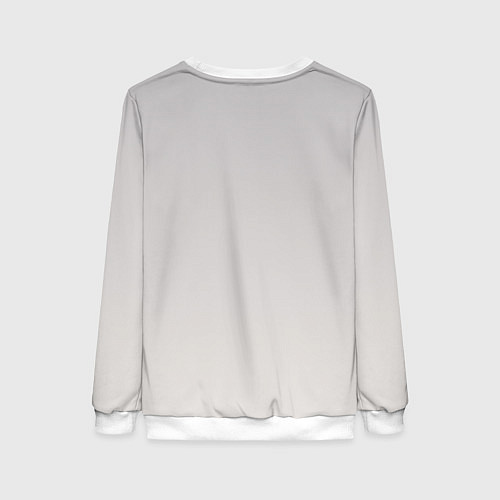 Женский свитшот Танцующий кибер Ленин - нейросеть / 3D-Белый – фото 2