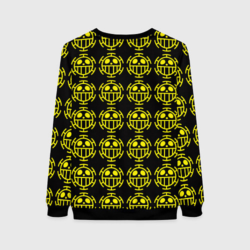 Женский свитшот One piece pirate king pattern / 3D-Черный – фото 2