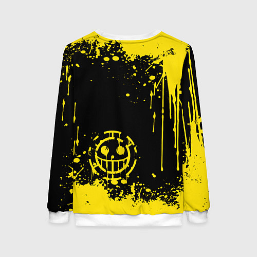 Женский свитшот Трафальгар Д Ватер Ло прозвище пират / 3D-Белый – фото 2