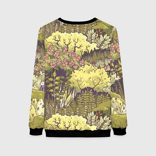 Женский свитшот Найди опоссума / 3D-Черный – фото 2