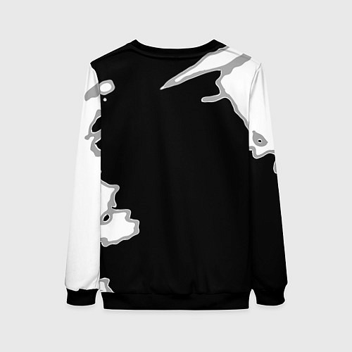 Женский свитшот Juventus fc краски / 3D-Черный – фото 2