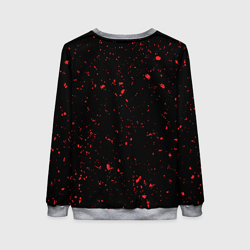 Женский свитшот Красный дракон Токийские мстители / 3D-Меланж – фото 2