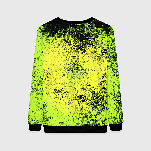 Женский свитшот Dead by daylight краски кислотные / 3D-Черный – фото 2