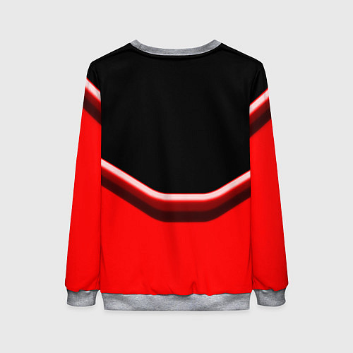 Женский свитшот Linkin park geometry line steel / 3D-Меланж – фото 2