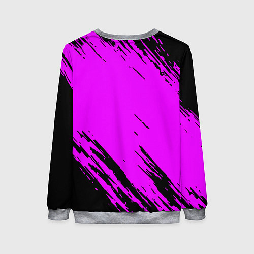 Женский свитшот Dead by daylight краски абстракция / 3D-Меланж – фото 2