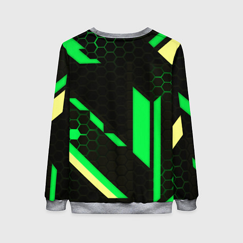 Женский свитшот Dead by daylight geometry pattern / 3D-Меланж – фото 2