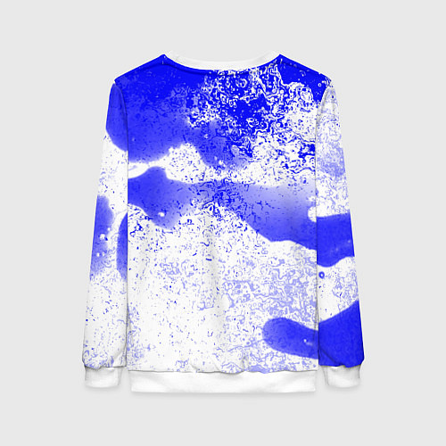 Женский свитшот Alan wake всплеск красок / 3D-Белый – фото 2