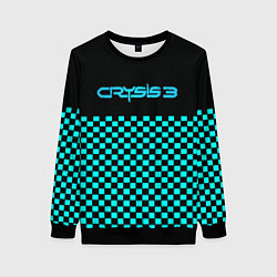 Женский свитшот Crysis logo crytek